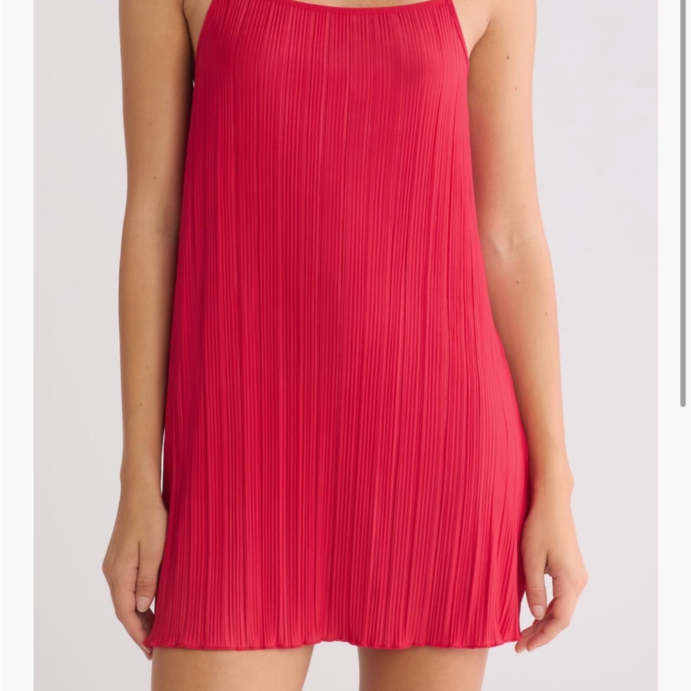 Abound Vibrant Red Mini Dress